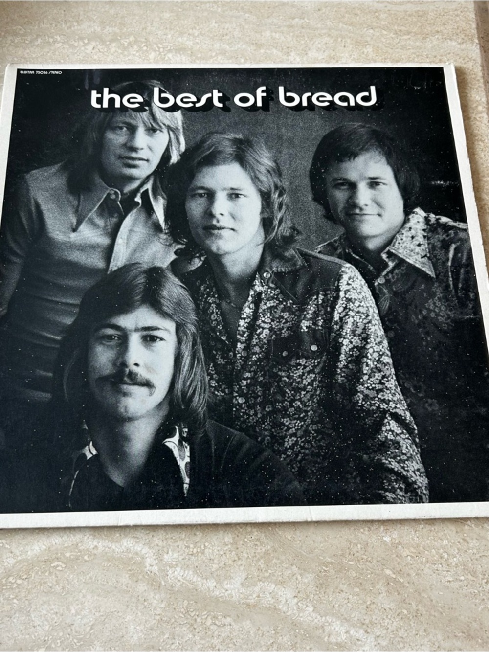 The Best of Bread Vinyl Record Album - Black & White Cover